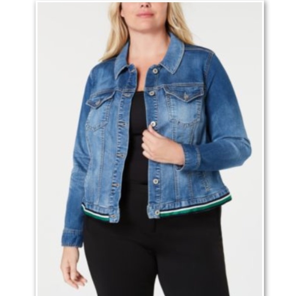macy's inc jean jacket